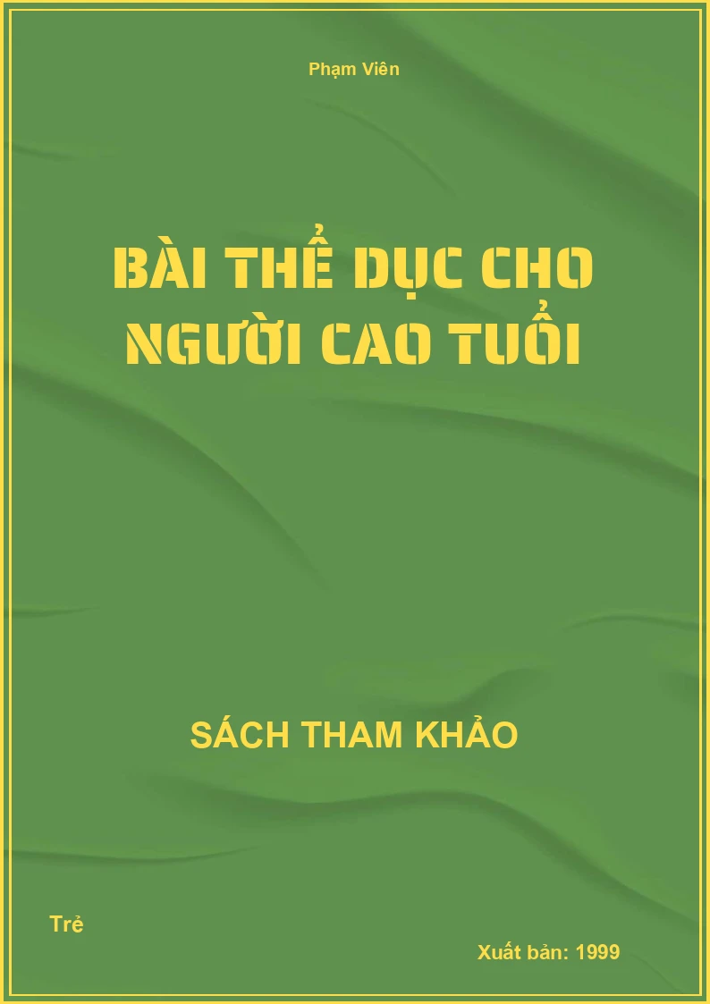 Bài thể dục cho người cao tuổi