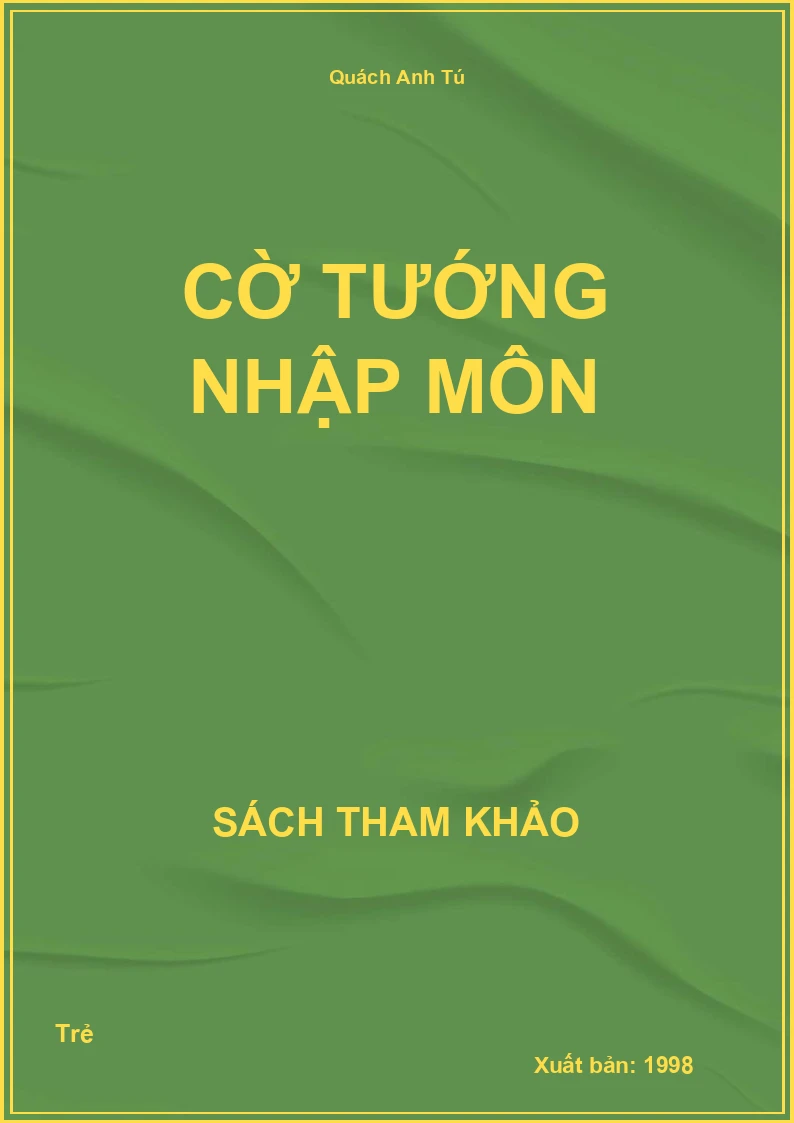 Cờ tướng nhập môn