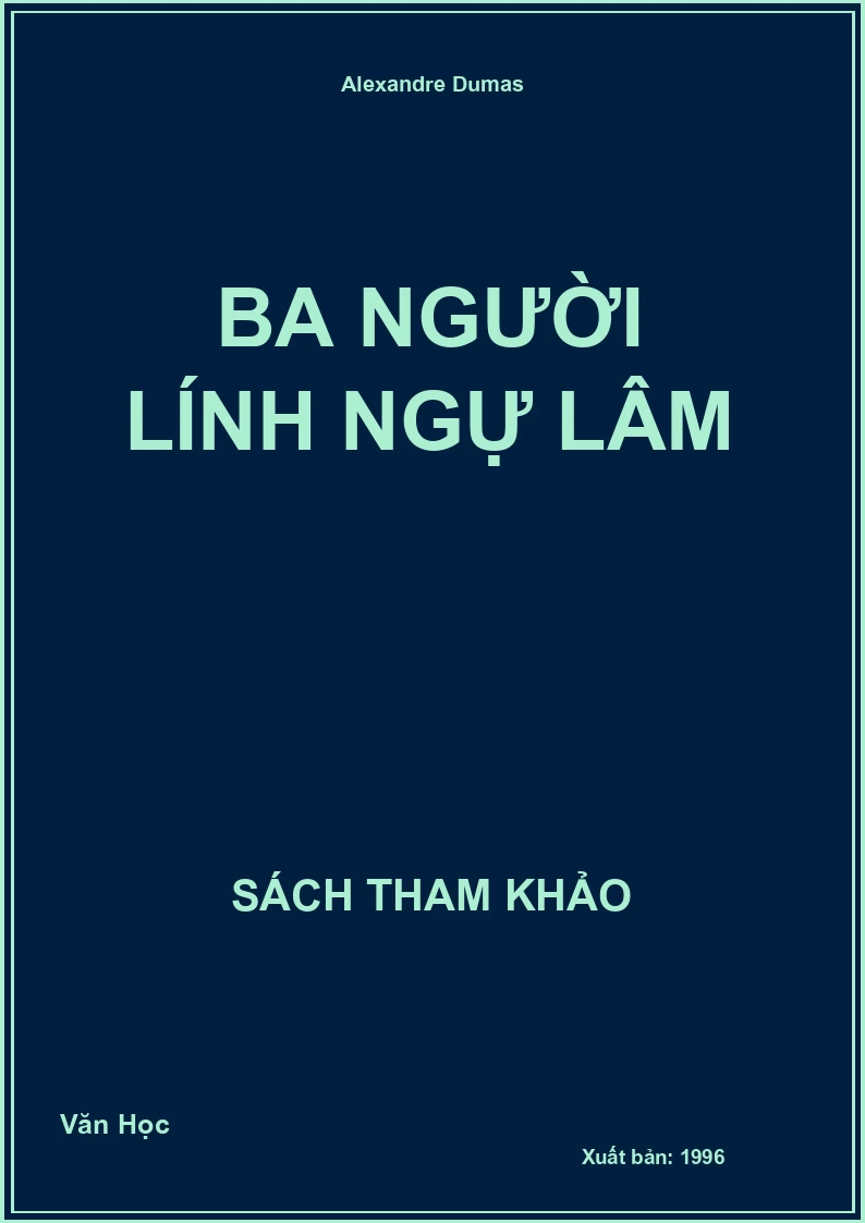 Ba người lính ngự lâm
