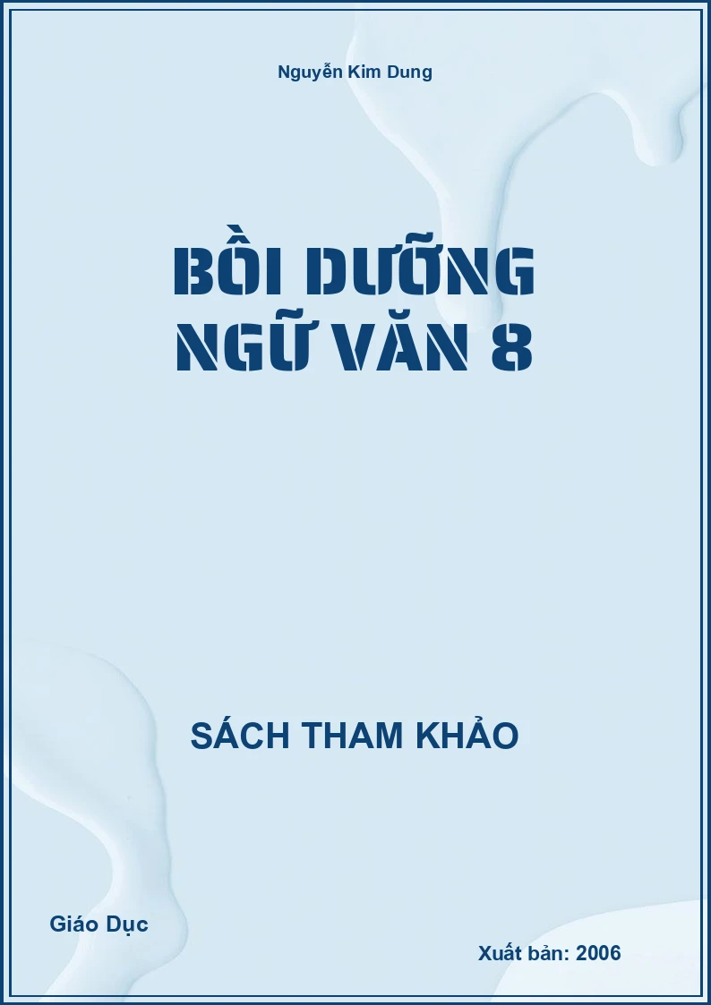 Bồi dưỡng Ngữ Văn 8