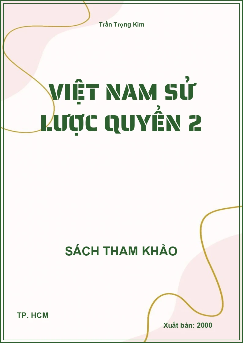 Việt Nam sử lược Quyển 2