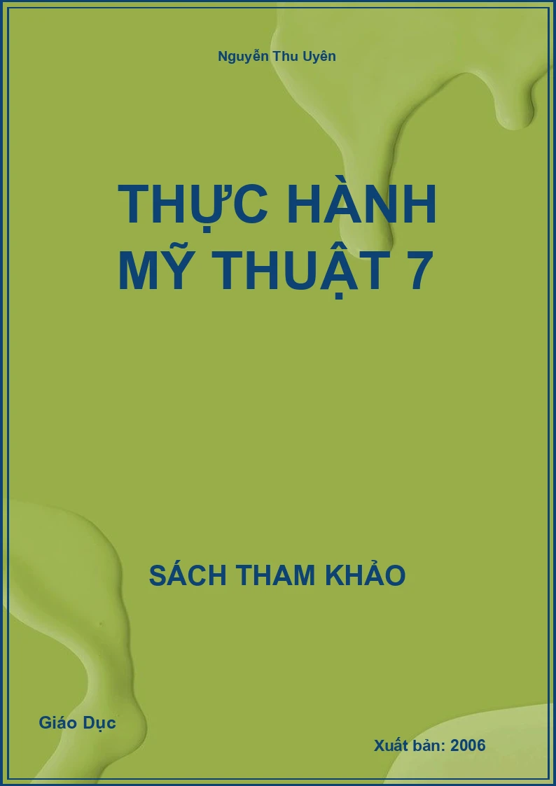 Thực hành mỹ thuật 7