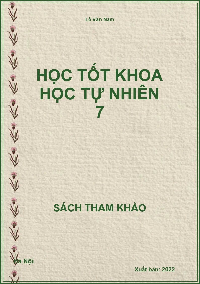 Học tốt khoa học tự nhiên 7