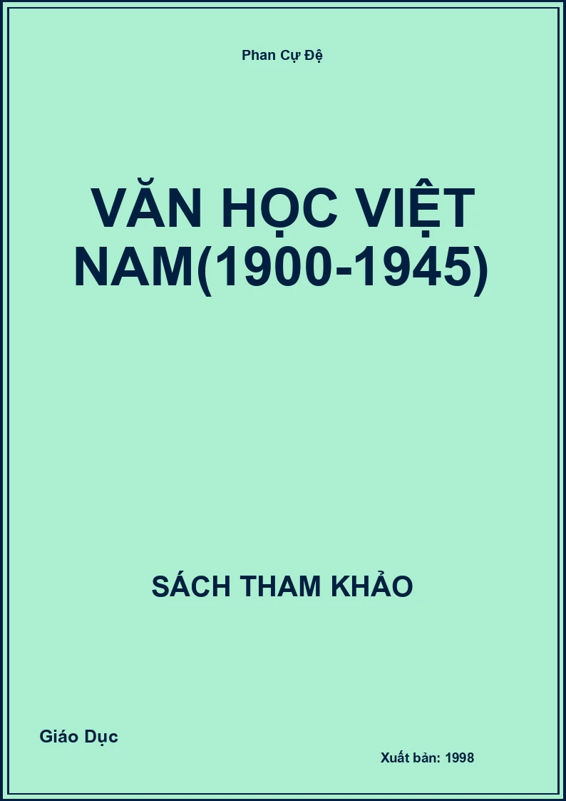 Văn học Việt Nam(1900-1945)