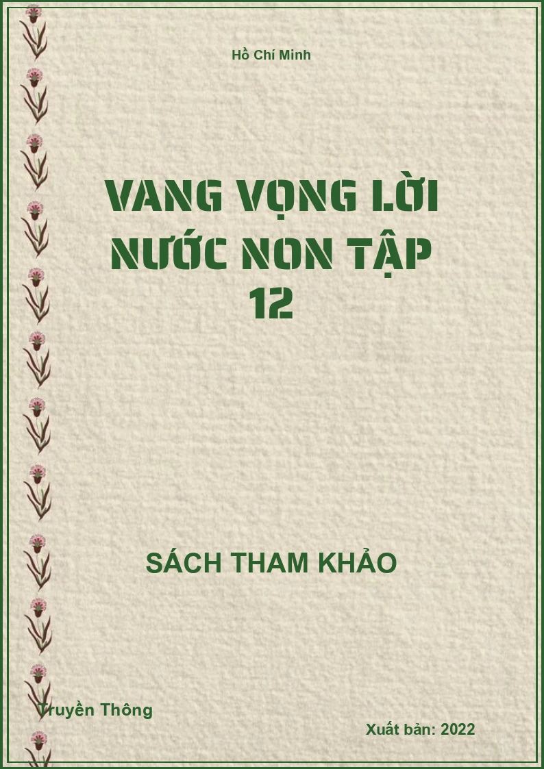 Vang vọng lời nước non Tập 12