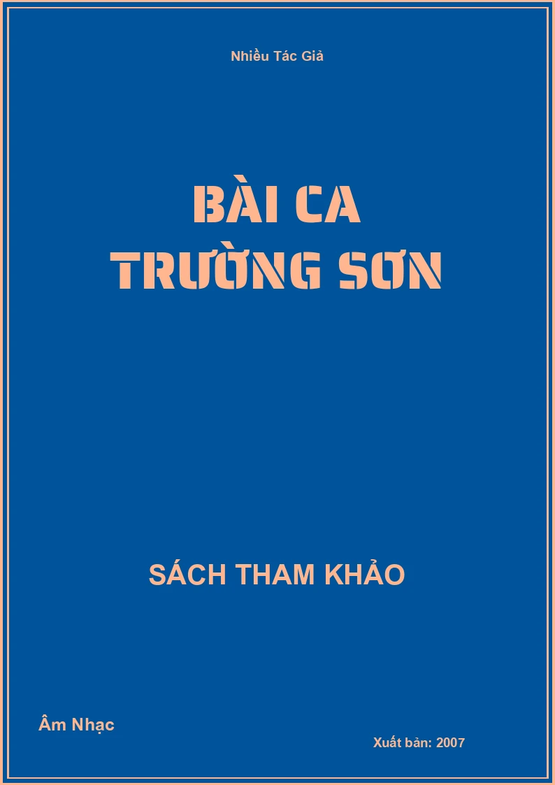 Bài ca trường sơn