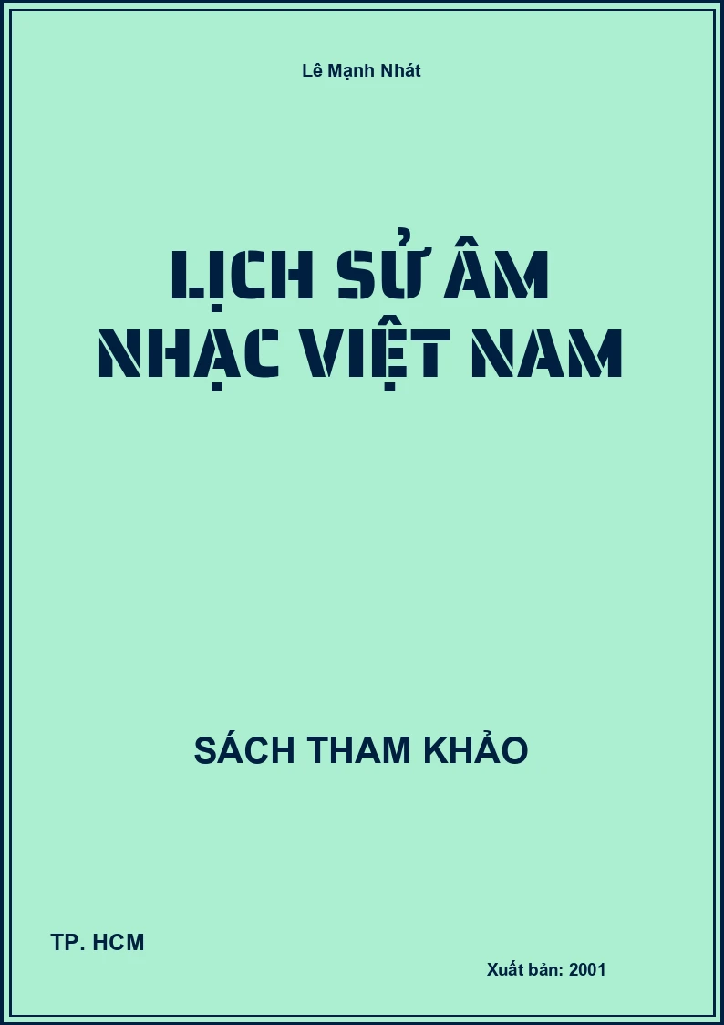 Lịch sử âm nhạc Việt Nam