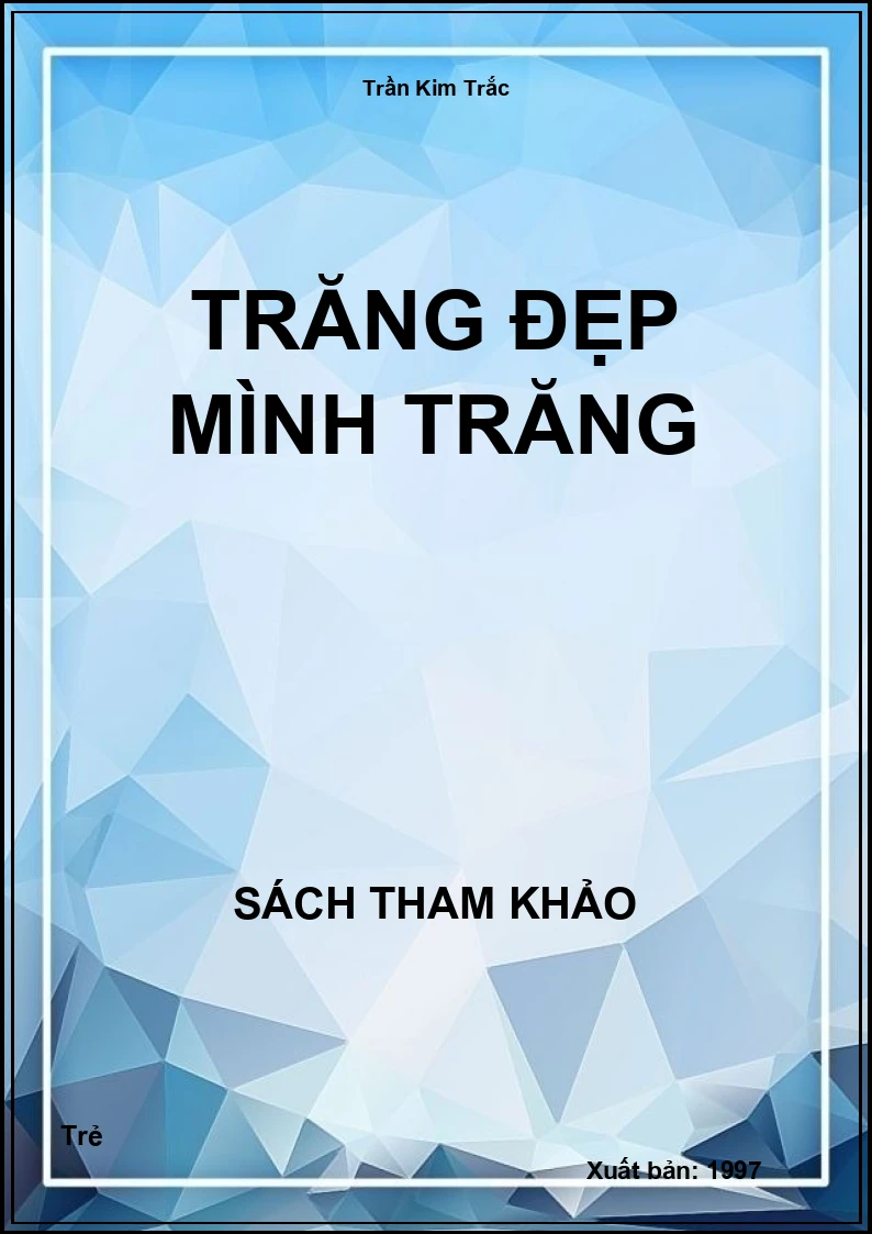 Trăng đẹp mình trăng