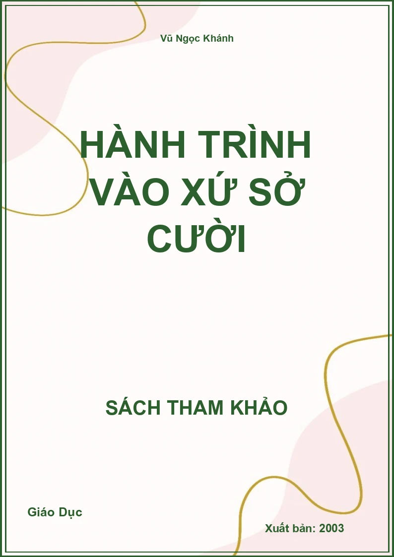 Hành trình vào xứ sở cười