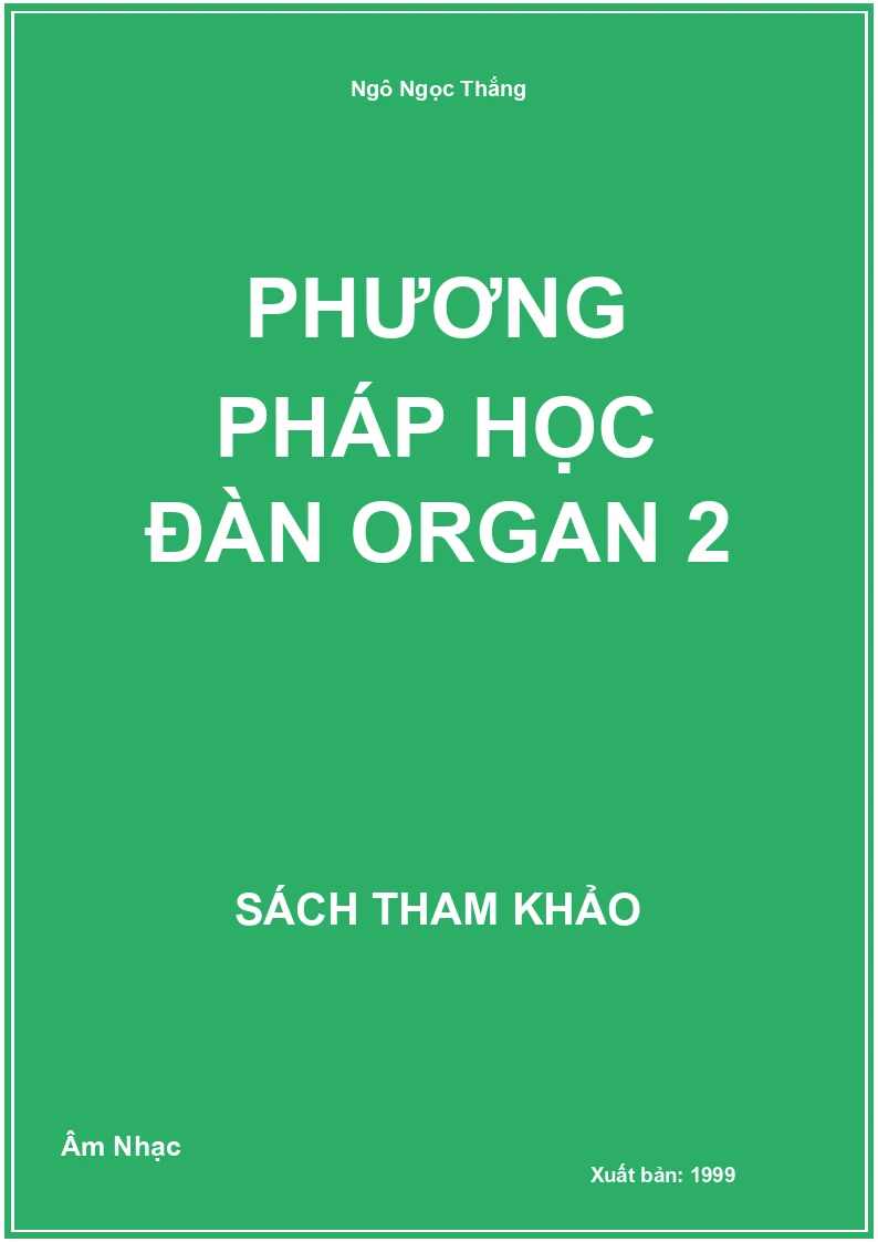 Phương pháp học đàn organ 2