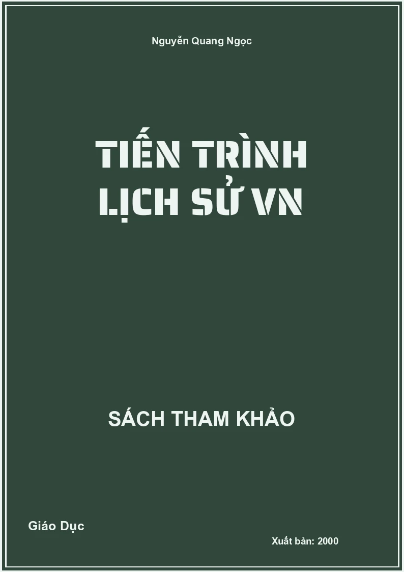 Tiến trình lịch sử VN
