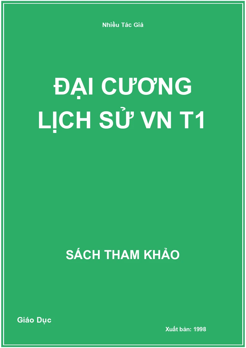 Đại cương lịch sử VN T1