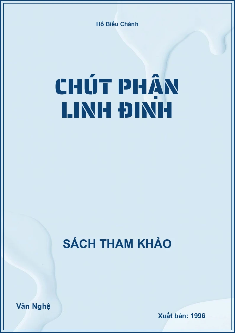 Chút phận linh đinh