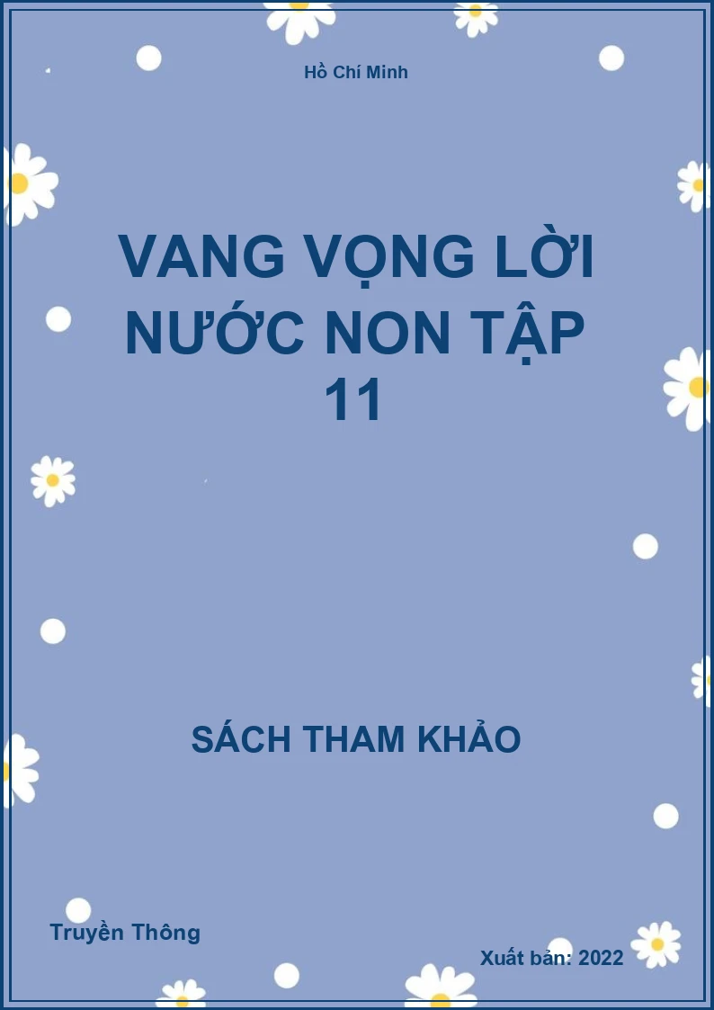 Vang vọng lời nước non Tập 11