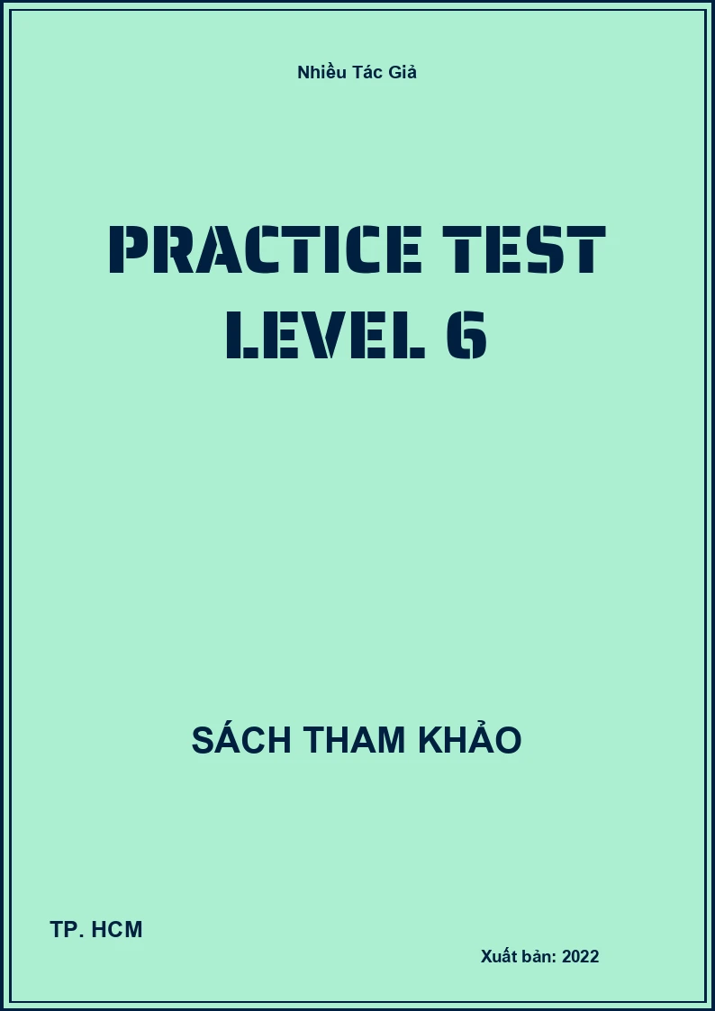 Practice test level 6