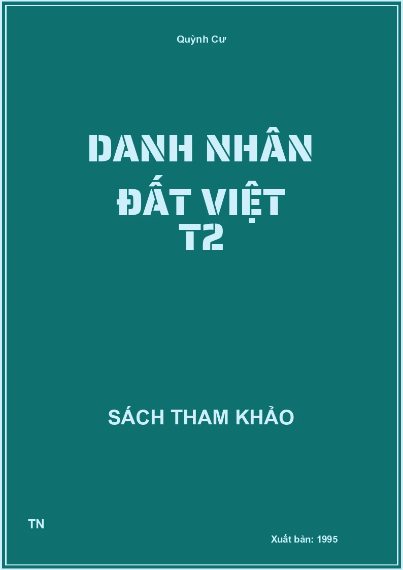 Danh nhân đất Việt T2