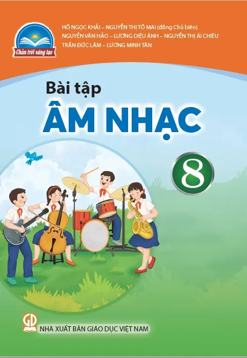 Sách bài tập Âm nhạc 8 - Chân trời sáng tạo
