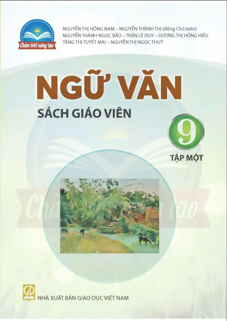 Sách giáo viên Ngữ văn 9 - Tập 1 Chân trời sáng tạo