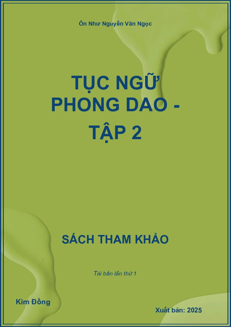Tục Ngữ Phong Dao - Tập 2