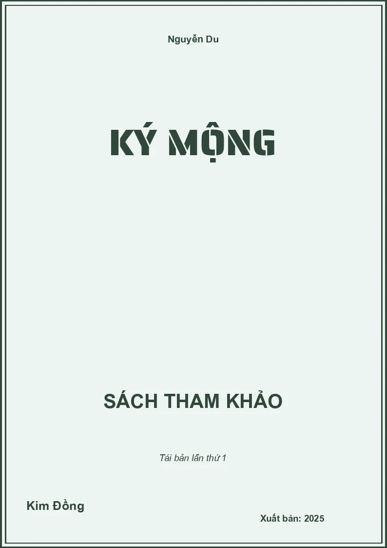 Ký mộng