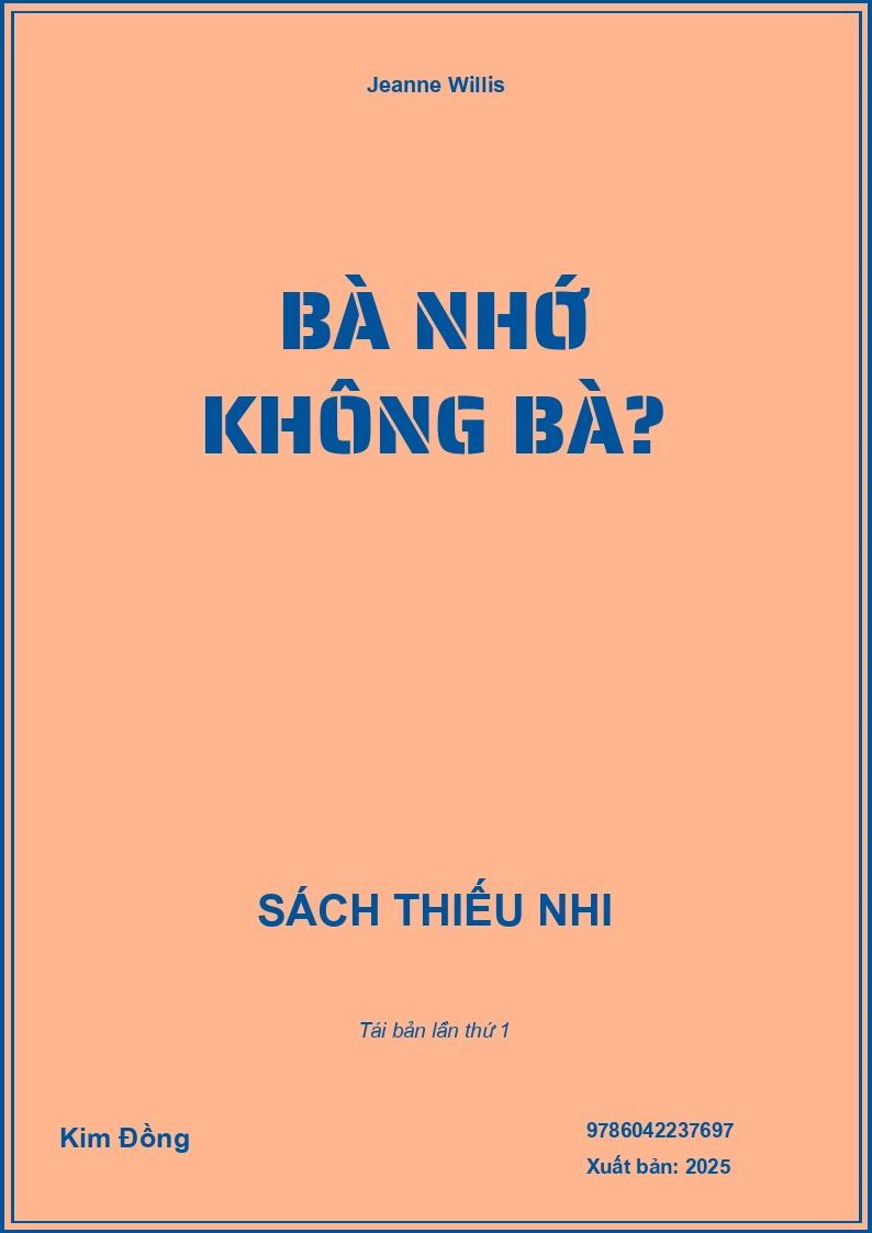 Bà Nhớ Không Bà?