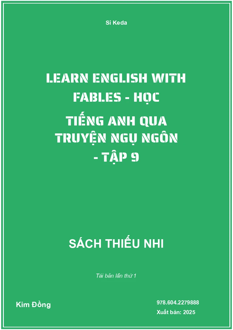 Learn English With Fables - Học Tiếng Anh Qua Truyện Ngụ Ngôn - Tập 9