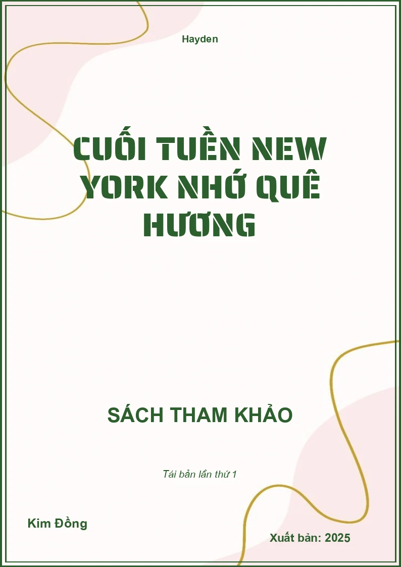 Cuối tuền new york nhớ quê hương
