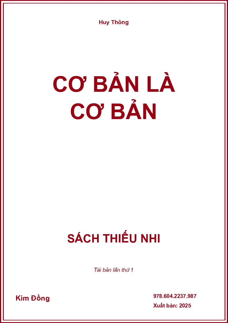 Cơ Bản Là Cơ Bản