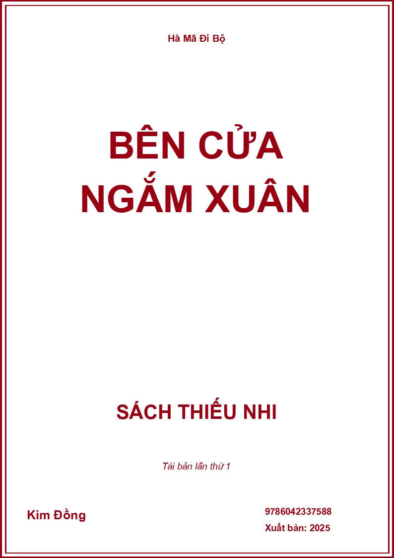 Bên Cửa Ngắm Xuân