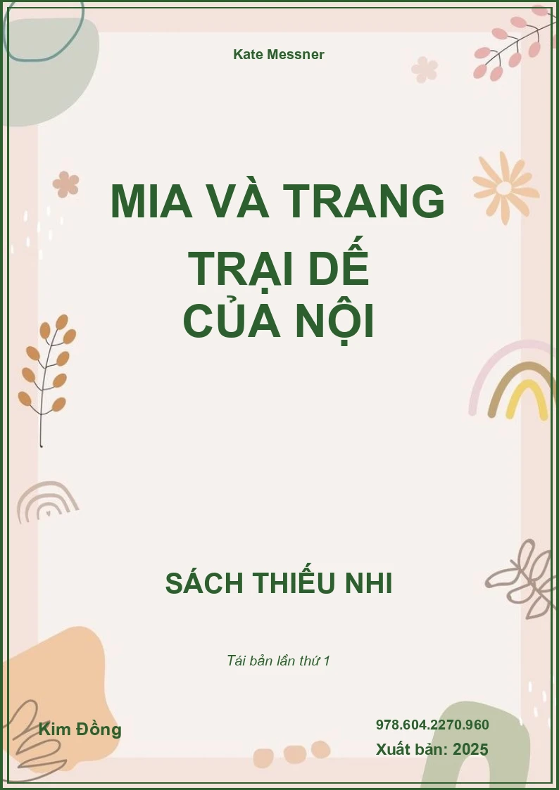 Mia Và Trang Trại Dế Của Nội