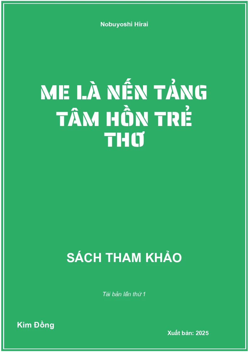 Me là nến tảng tâm hồn trẻ thơ