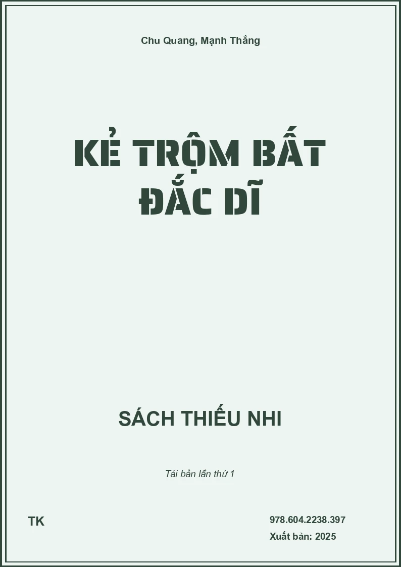 Kẻ Trộm Bất Đắc Dĩ