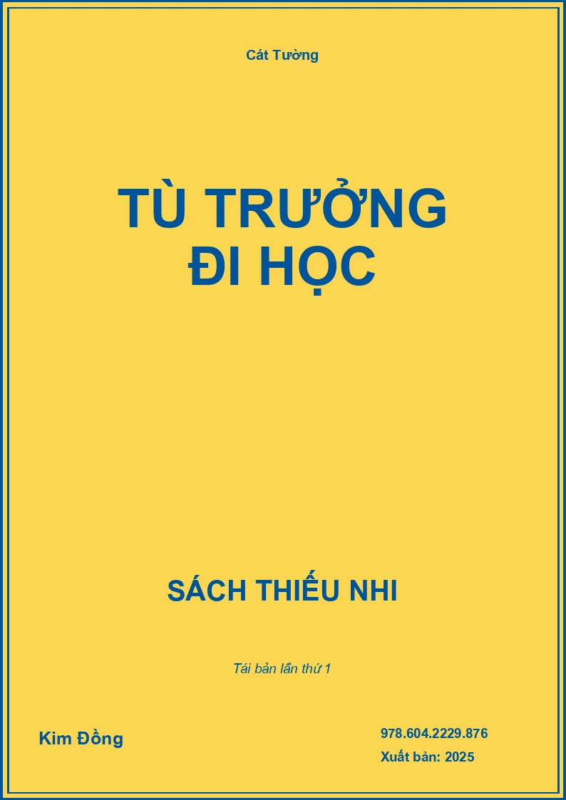 Tù Trưởng Đi Học