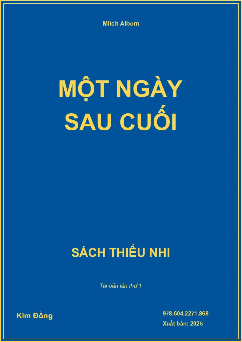 Một Ngày Sau Cuối