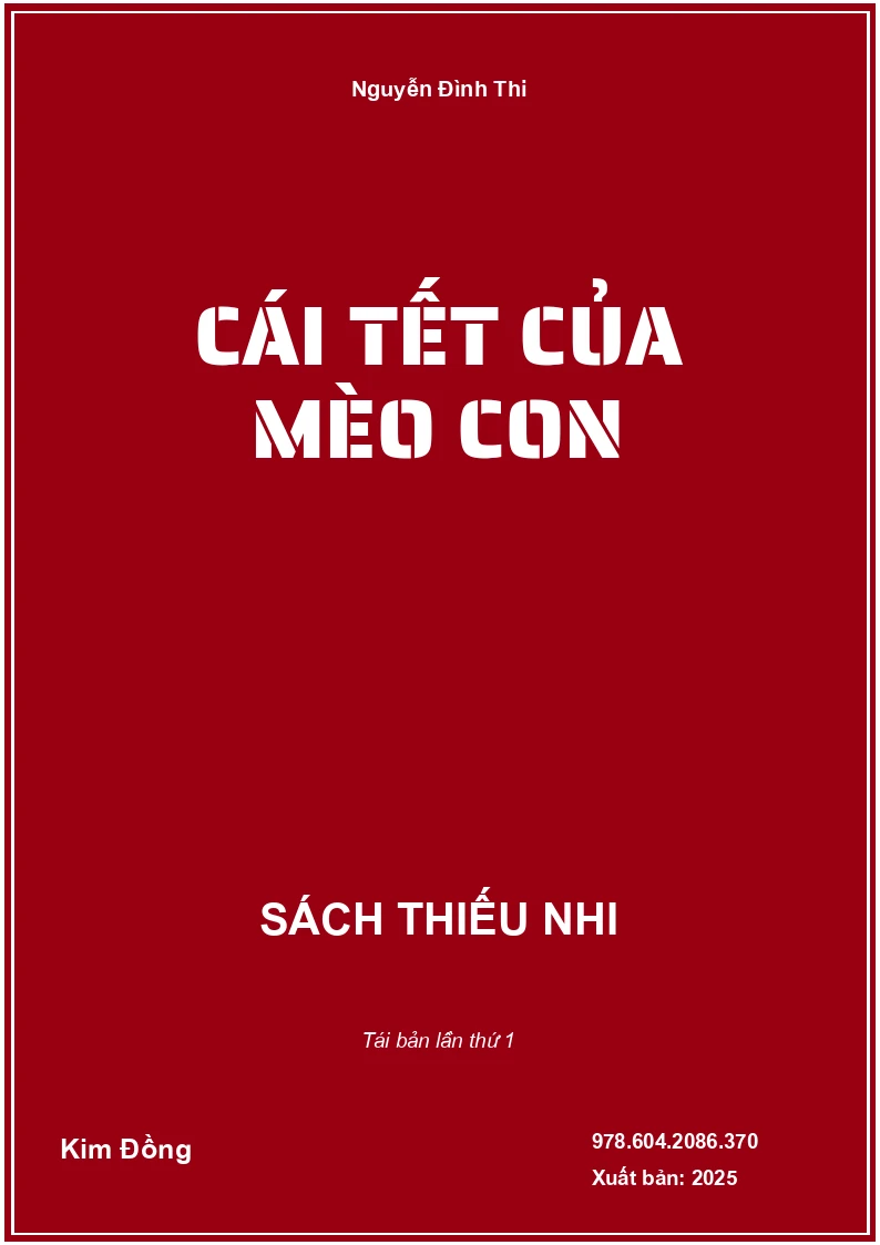 Cái Tết Của Mèo Con
