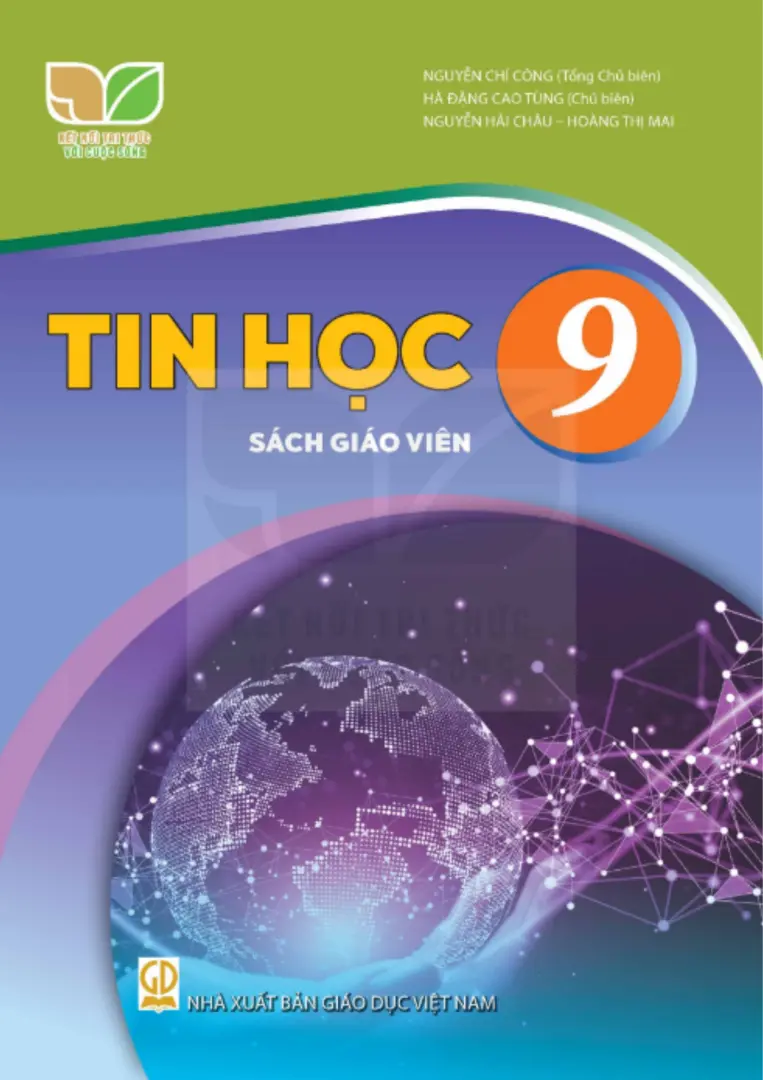 Sách giáo viên Tin học 9 -Kết Nối Tri Thức