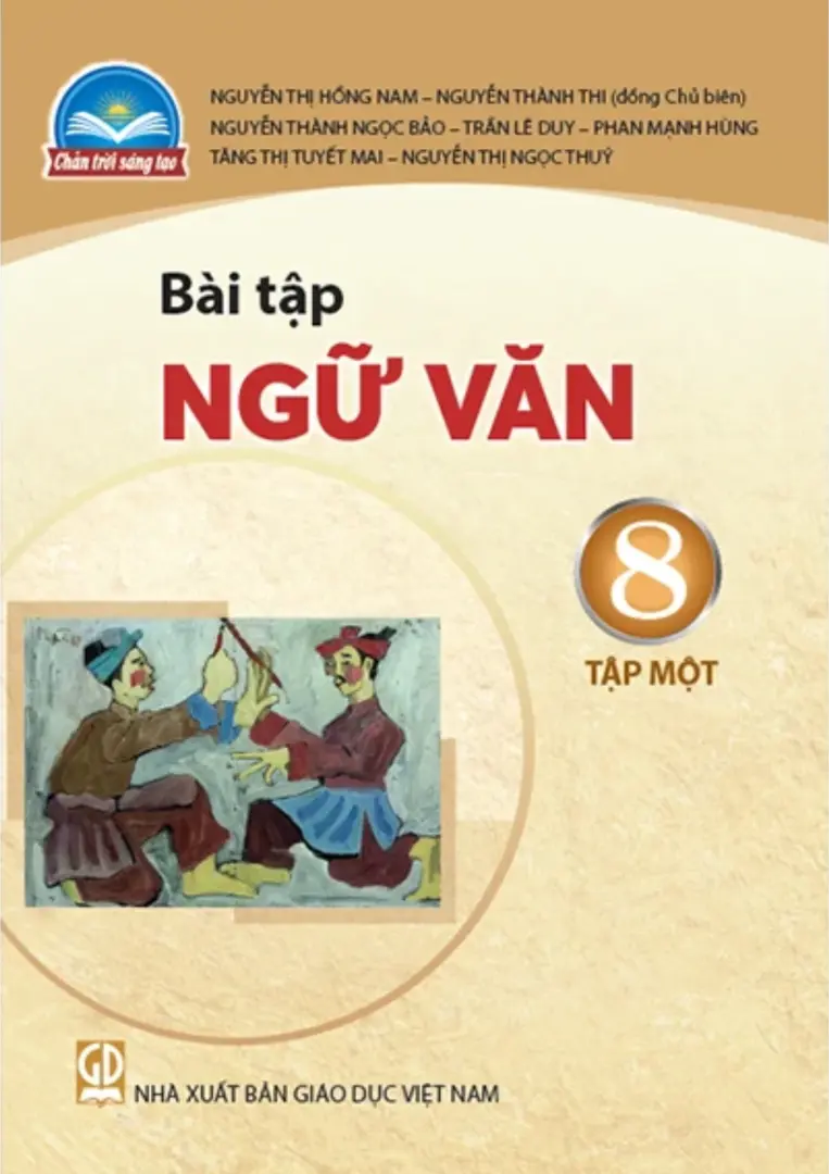 Sách bài tập Ngữ văn 8 - Tập 1 Chân Trời Sáng Tạo