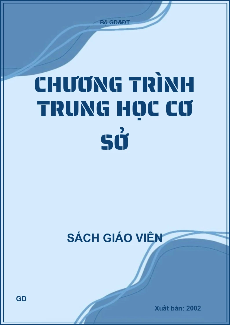 Chương Trình Trung học cơ sở