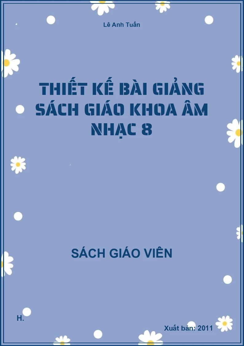Thiết kế bài giảng Âm nhạc 8