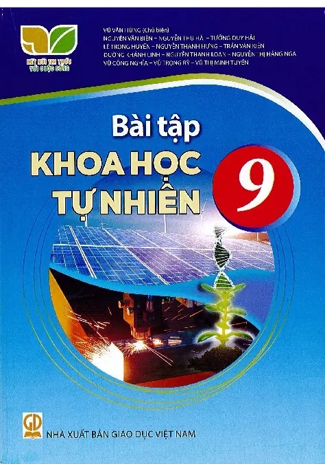 Sách bài tập Khoa học tự nhiên 9- Kết Nối Tri Thức
