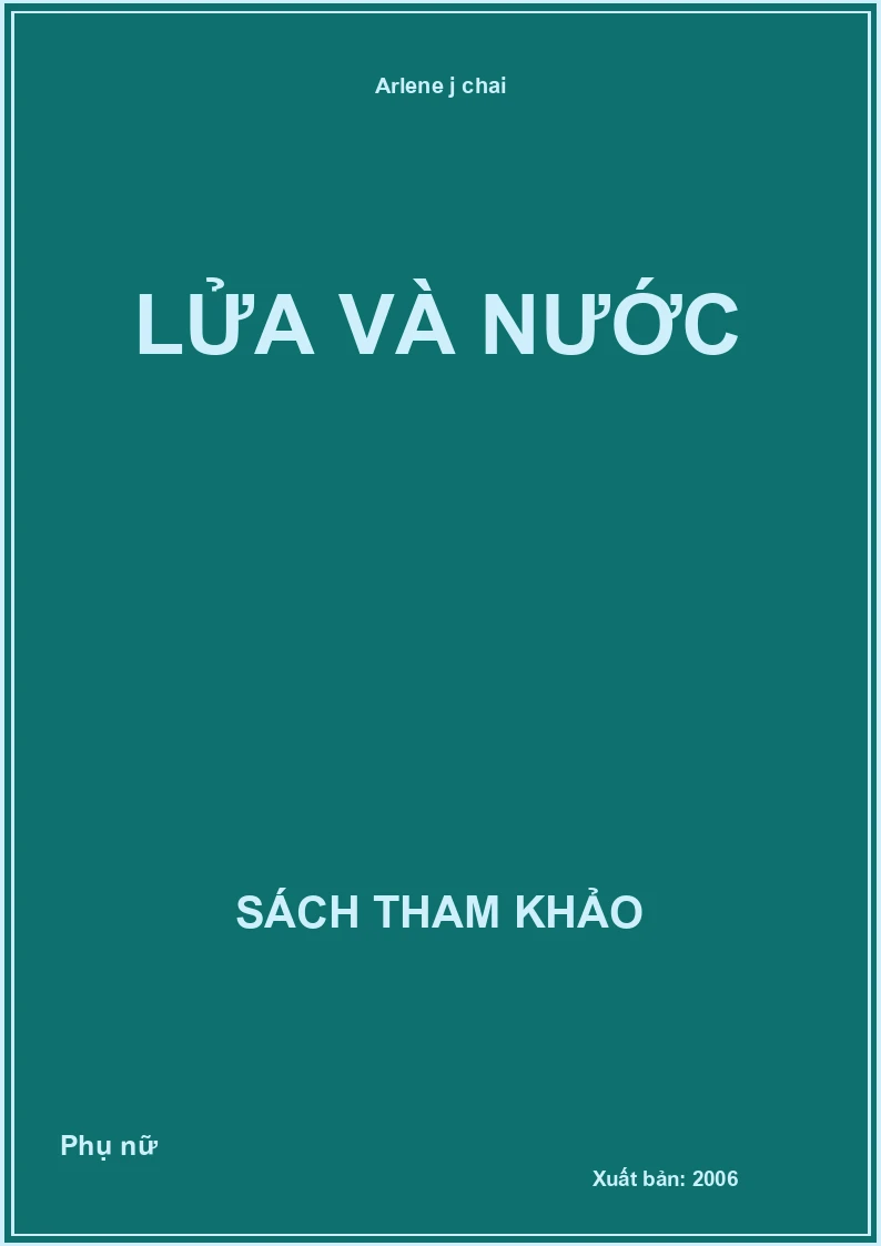 Lửa và nước