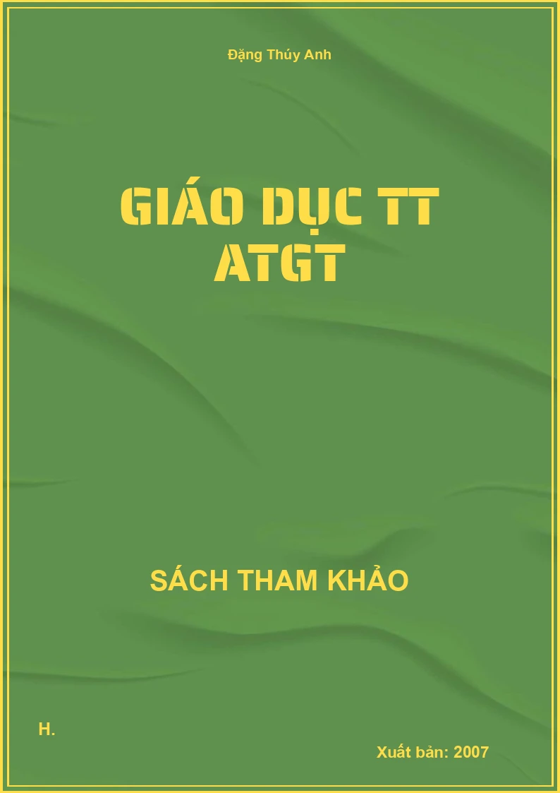 Giáo Dục TT ATGT
