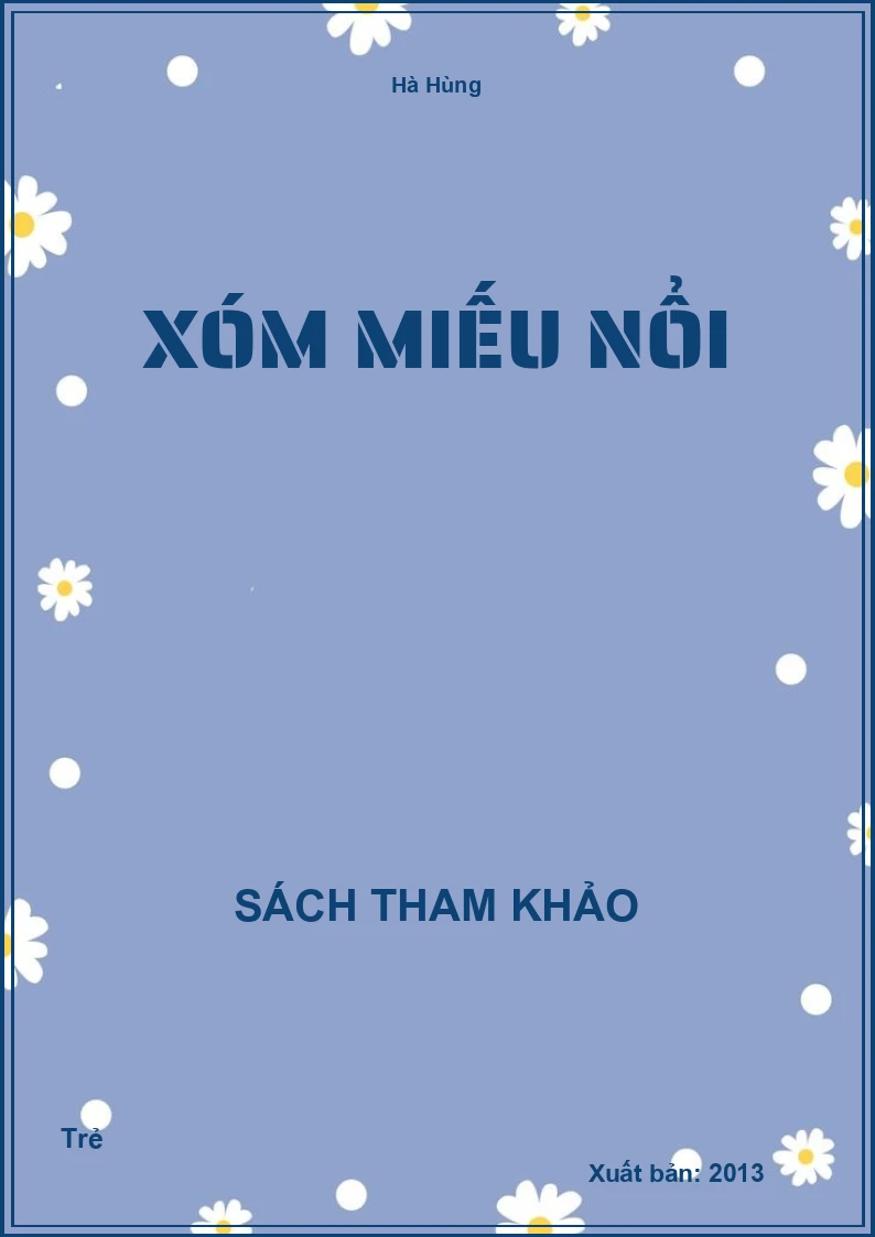 Xóm miếu nổi