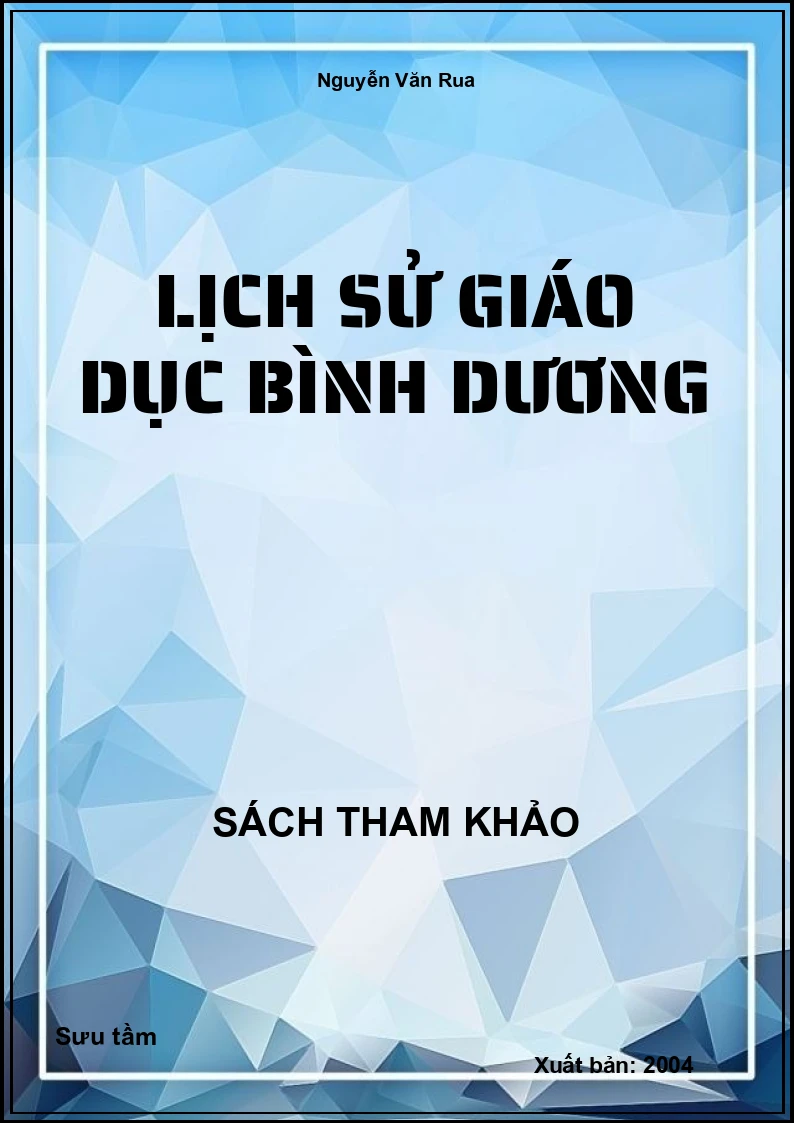Lịch Sử Giáo Dục Bình Dương