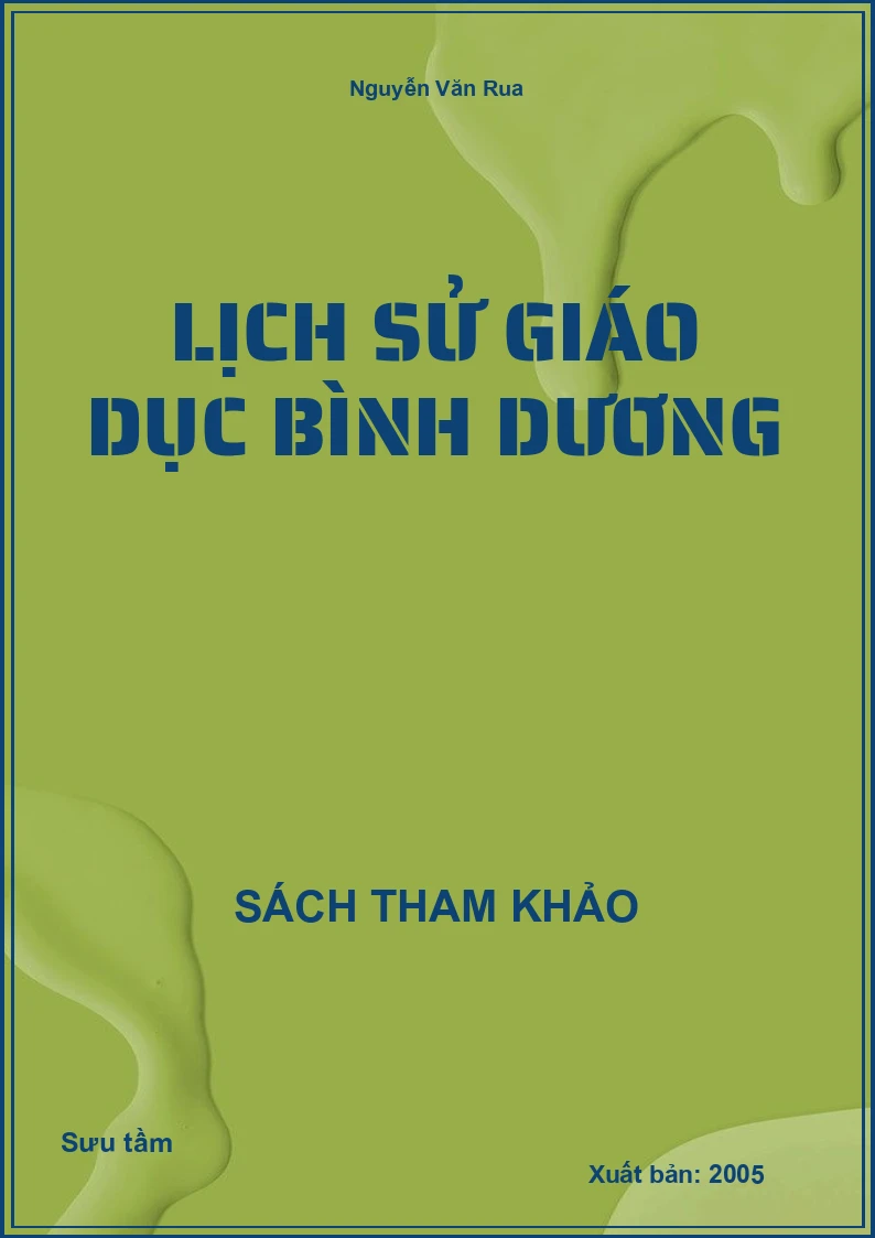 Lịch Sử Giáo Dục Bình Dương