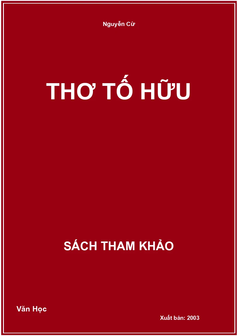 Thơ Tố Hữu