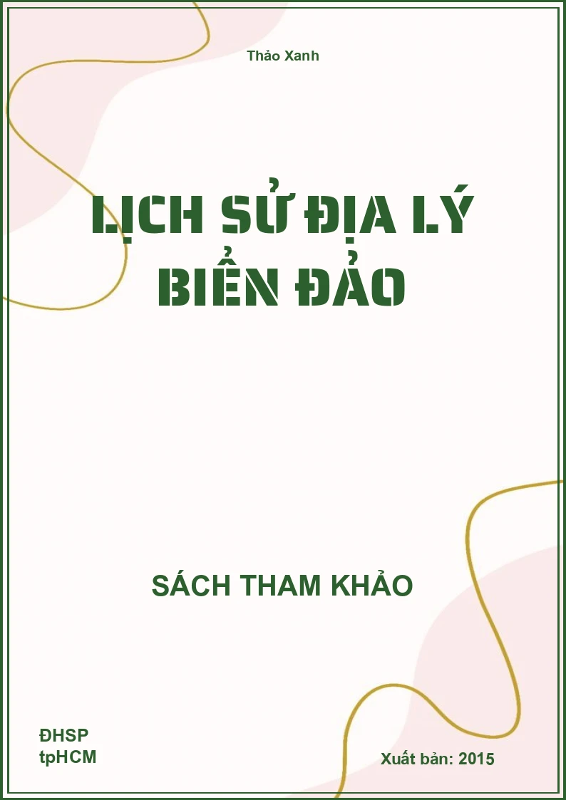 Lịch sử địa lý biển đảo