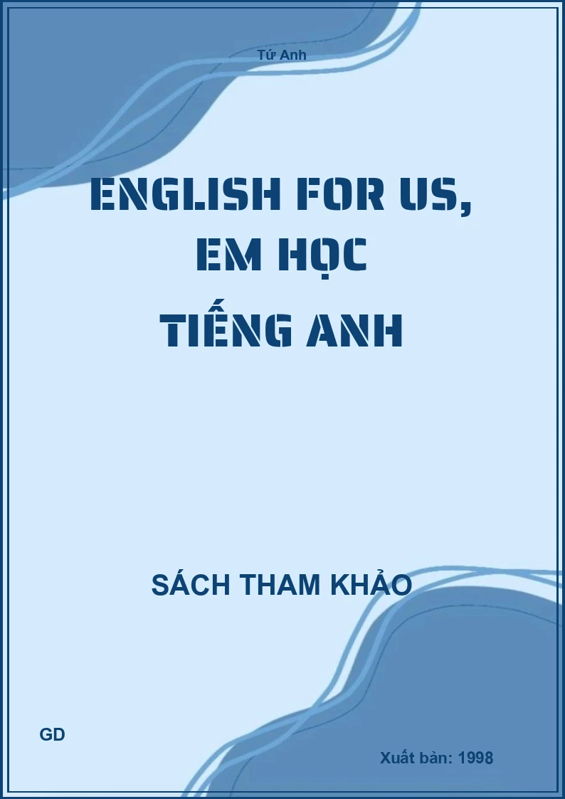 English For Us, Em Học Tiếng Anh