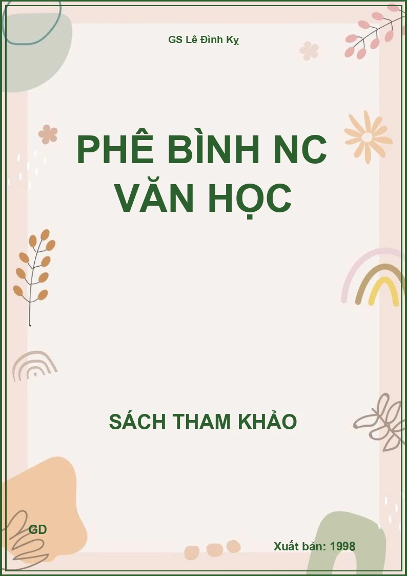 Phê Bình NC Văn Học