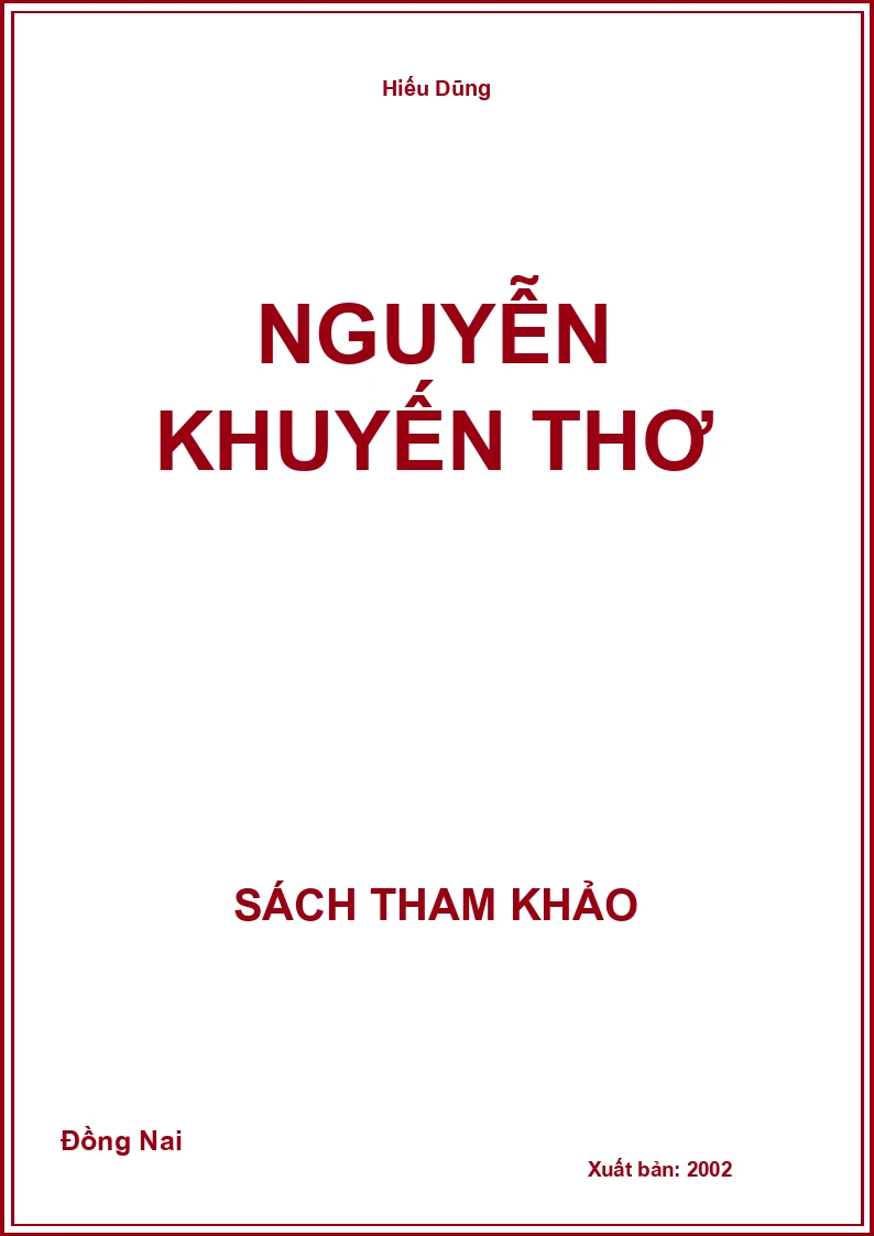 Nguyễn Khuyến thơ
